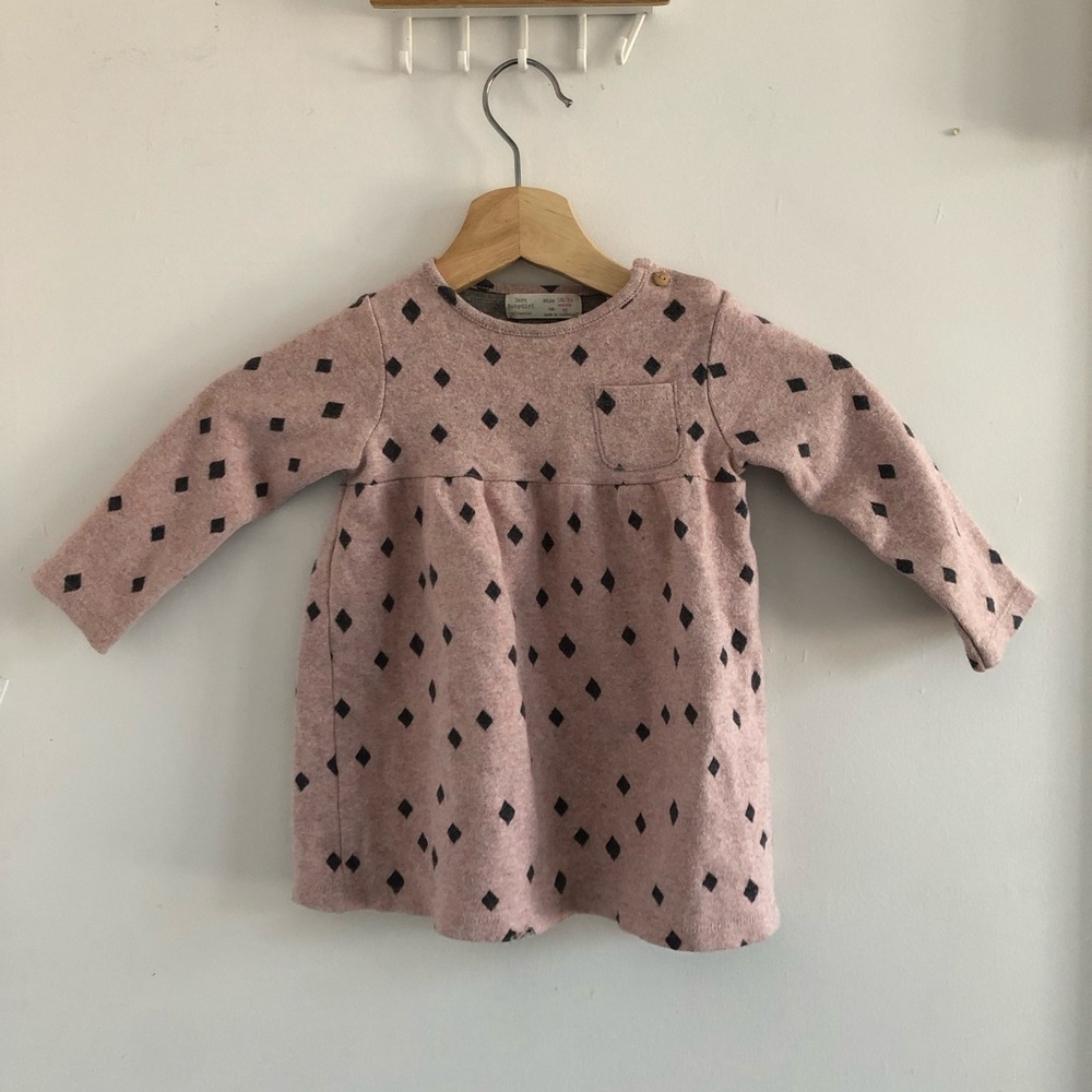 ZARA toddler sweater dress 18-24 mos